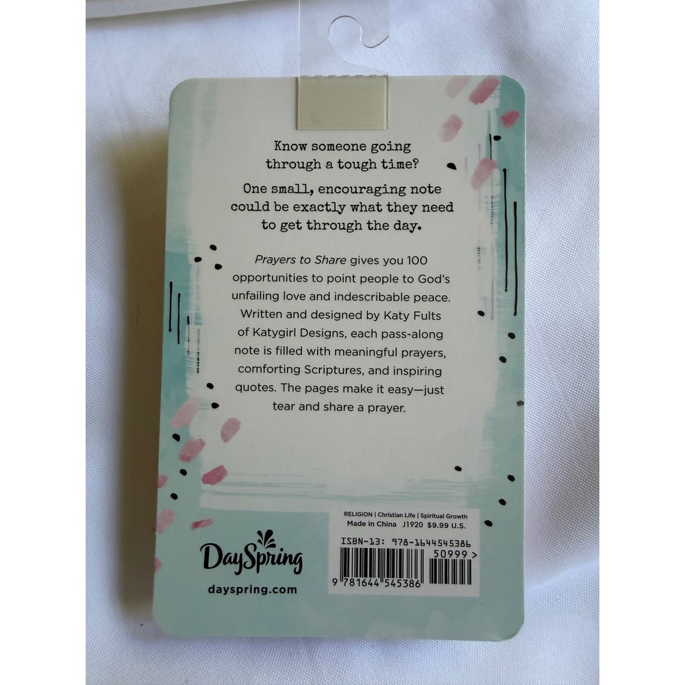 DaySpring Prayers to Share 100 Encouraging Notes Katy Fults Katygirl Designs - Picture 2 of 2